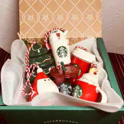 RARE! Starbucks Japan Holiday 2018 Christmas Ornament (Set of 6) - Sold on eBay Nov, 23rd 2018 for $122.99