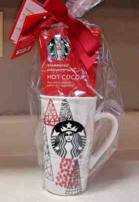 STARBUCKS HOLIDAY CHRISTMAS MUG CUP 16 OZ COFFEE HOT COCOA 2018 TREES GIFT NEW  - Sold on eBay Nov, 23rd 2018 for $12.00