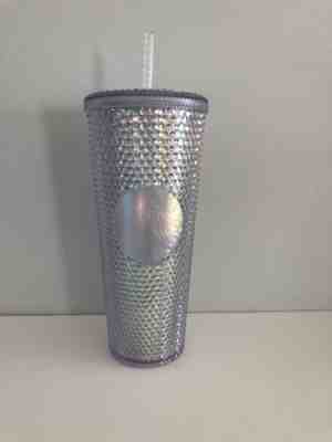 NEW Starbucks 2018 Holiday Rainbow Iridescent Hologram Tumbler Cup 24 OZ - Sold on eBay Nov, 23rd 2018 for $34.99