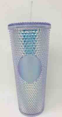 Starbucks 2018 Holiday Cold Cup Tumbler 24 Oz Rainbow Iridescent Unicorn Travel - Sold on eBay Nov, 22nd 2018 for $35.00