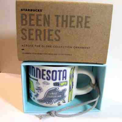 Starbucks Minnesota Ornament  Been There Mug  2oz Shot Cup  Christmas  2018  NEW - Sold on eBay Nov, 22nd 2018 for $24.56