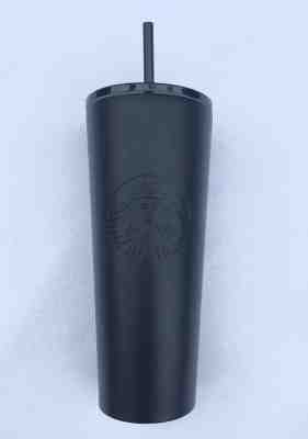 NEW 2018 STARBUCKS COLD CUP MATTE BLACK STAINLESS STEEL TUMBLER 24 fl oz - Sold on eBay Nov, 22nd 2018 for $34.95