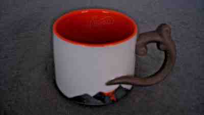 Starbucks Hawaii 2014 Limited Edition NEW Mug Volcano Smoke Lava Handle Orange - Sold on eBay Nov, 24th 2018 for $19.99