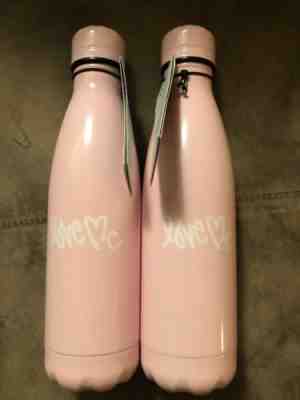 NEW Starbucks S'well Curtis Kulig Bottle Pink Love me 17 oz. Limited Edition - Sold on eBay Nov, 23rd 2018 for $20.00