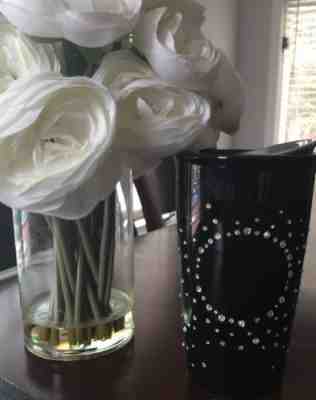 Starbucks Double Wall Limited Edition Traveler W Swarovski Crystals Black RARE  - Sold on eBay Nov, 23rd 2018 for $78.98