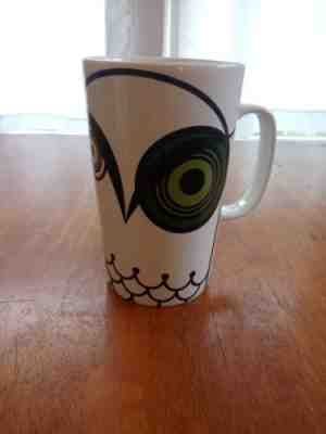Starbucks Mug Owl Green Eye 16 oz  2014 Limited Edition Coffee  - Sold on eBay Nov, 18th 2018 for $15.50