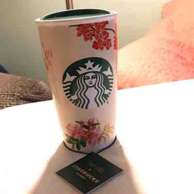 Starbucks 2018 limited edition 12oz Siren Mermaid ban.do Double Wall Ceramic  - Sold on eBay Nov, 18th 2018 for $12.01