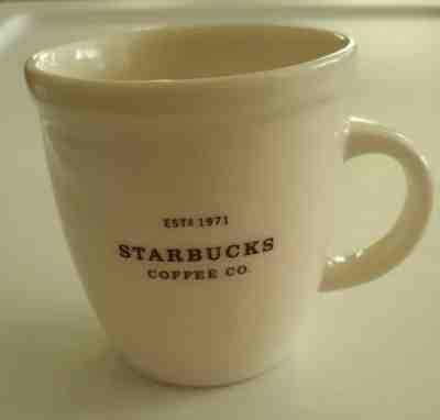 Starbucks Coffee 3oz Espresso cup EST 1971 Rare 2006 -EUC - Sold on eBay Nov, 23rd 2018 for $5.99
