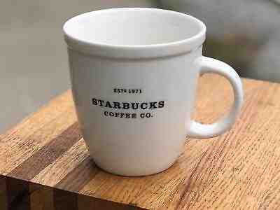 2001 Original White Starbucks Coffee Company Barista 16 oz Heavy Cappuccino Mug - Sold on eBay Nov, 24th 2018 for $15.00