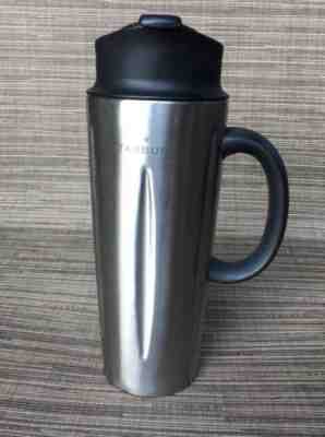 Starbucks 2003 Barista Stainless Steel French Press 16oz Travel Mug  - Sold on eBay Nov, 24th 2018 for $10.75