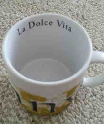 Starbucks 2003 Tuscany Barista Collector Series Coffee Mug Italian Edition II - Sold on eBay Oct, 5th 2018 for $15.00
