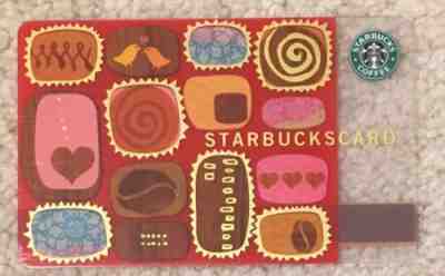 Starbucks 2003 Box Of Chocolates Card RARE - Sold on eBay Oct, 4th 2018 for $19.99