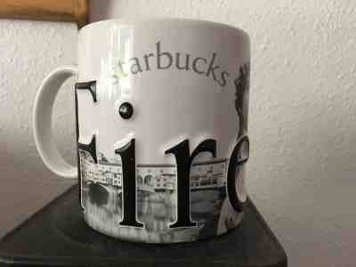 3D 2003 Starbucks Mug Firenze Italian Edition 2 Coffee Cup - Sold on eBay Oct, 2nd 2018 for $32.00