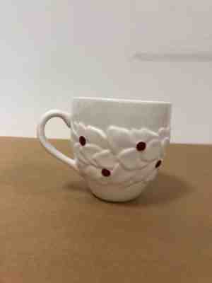 Starbucks Coffee CUP MUG  CHRISTMAS WHITE HOLLY RED DOTS  2004 16oz   #3 - Sold on eBay Nov, 24th 2018 for $22.00
