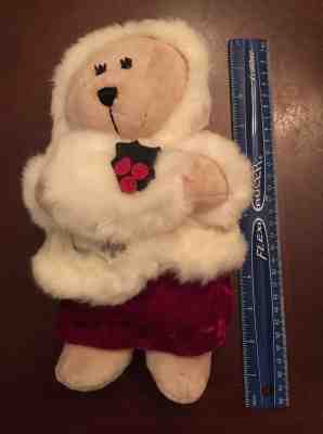 Starbucks Barista Bear HOLIDAY CHRISTMAS 37th Edition 10" stuffed plush 2004 - Sold on eBay Nov, 10th 2018 for $4.00
