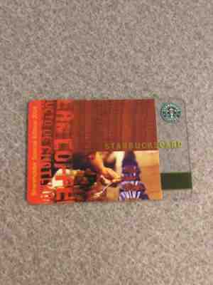 Starbucks Gift Card Shareholder Special Edition 2004 - Sold on eBay Nov, 9th 2018 for $34.09
