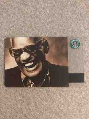 RARE! Starbucks 2004 Original RAY CHARLES Special Hear Music Card - Sold on eBay Nov, 9th 2018 for $27.55