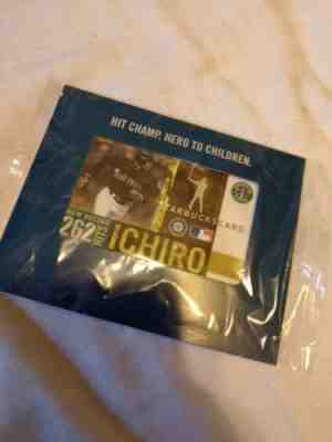 Starbucks 2005 Ichiro Suzuki 262 baseball Hits Card SEALED RARE loaded $10.00 - Sold on eBay Nov, 11th 2018 for $19.95