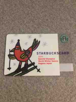 Rare!! Starbucks Japan Card "Special Olympics" 2005 Limited Edition-US Seller - Sold on eBay Nov, 9th 2018 for $41.09