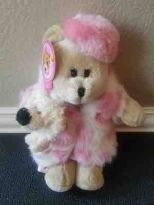 Starbucks Bearista Plush Bear 46th Edition 2006 Valentines Girl Dog Heart Coat - Sold on eBay Nov, 14th 2018 for $11.99