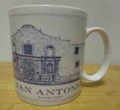 RARE 2007 San Antonio Texas Alamo City Starbucks Coffee Mug Cup 18 fl oz - Sold on eBay Nov, 24th 2018 for $14.99