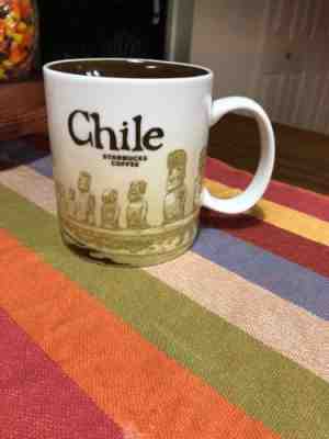 New Chile Starbucks Collectible Global Icon City 2008 Mug - Sold on eBay Nov, 8th 2018 for $29.00
