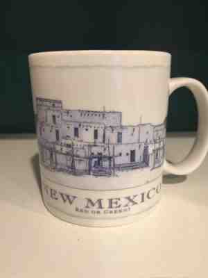 STARBUCKS 2008 New Mexico  Coffee Mug Architecture Series 18 oz. Collector - Sold on eBay Nov, 7th 2018 for $9.99