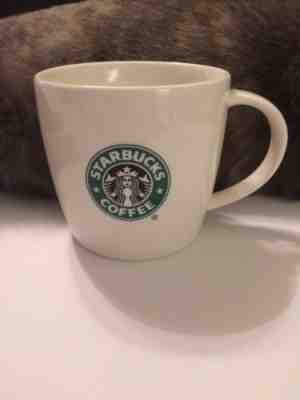 Starbucks Coffee Mug 2008 12 oz  Mermaid Logo White Bone China - Sold on eBay Nov, 7th 2018 for $8.50