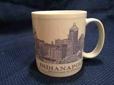 Starbucks Indianapolis Crossroads of America Mug 18 oz 2008 - Sold on eBay Nov, 7th 2018 for $13.95