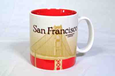 Rare Starbucks San Francisco Golden Gate Collectors Series 16 oz. Mug 2008 - Sold on eBay Nov, 5th 2018 for $19.70