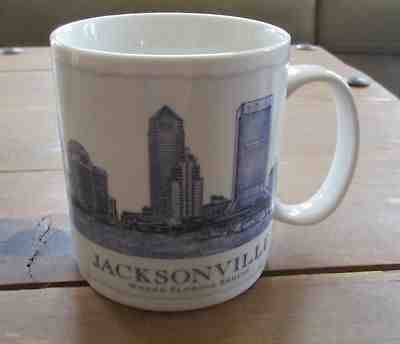 2008 STARBUCKS 18oz JACKSONVILLE FL Architect Skyline Series Coffee Mug (XS37 - Sold on eBay Nov, 4th 2018 for $10.95