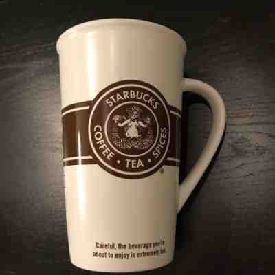Starbucks Seattle Pike Place Brown Mermaid Siren Logo Tall 16 oz Mug 2008 - Sold on eBay Nov, 4th 2018 for $9.00