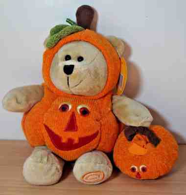 Starbucks Coffee Halloween Bearista Bear (2008 Pumpkin Costume, New With Tags) - Sold on eBay Nov, 4th 2018 for $9.95
