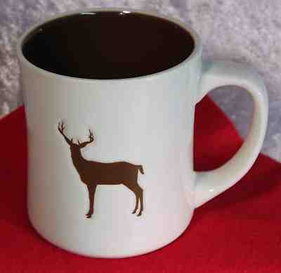 Starbucks Brown Stag Deer Elk Buck Mug/Cup 2008 - Sold on eBay Nov, 4th 2018 for $11.00