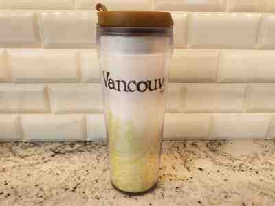 Starbucks RARE Global Icon Coffee Travel To Go Cup Vancouver Canada 2009 Tumbler - Sold on eBay Nov, 23rd 2018 for $29.97