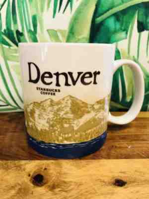 Starbucks Denver 2009 Global Icon Collector Series Coffee Cup Mug 16 oz - Sold on eBay Nov, 5th 2018 for $25.00