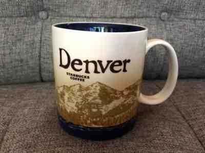 Starbucks Denver 2009 Global Icon Collector Series Coffee Cup Mug 16 oz - Sold on eBay Nov, 5th 2018 for $16.55