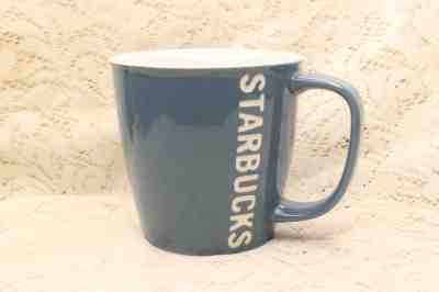 Starbucks Coffee Mug Tea Cup Blue 14 Ounce 2010 - Sold on eBay Nov, 24th 2018 for $7.49