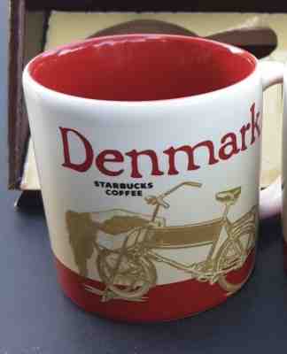 DENMARK Starbucks Collector Series Demitasse Espresso Mini Mug 3 Oz RARE! - Sold on eBay Nov, 24th 2018 for $10.00