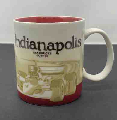 Starbucks Coffee Mug Collector Series 16 oz 2010 Indianapolis Indy 500 Race Car - Sold on eBay Nov, 24th 2018 for $13.39