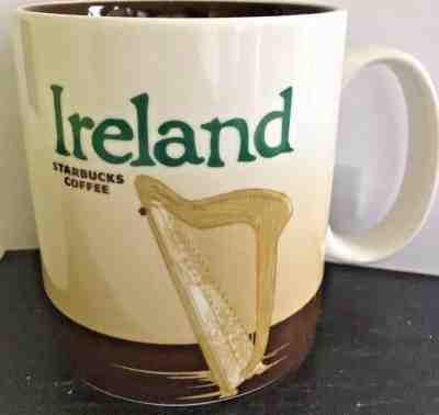 Starbucks Ireland Collector Series Mug 16 Ounces 2010 - Sold on eBay Nov, 23rd 2018 for $28.90