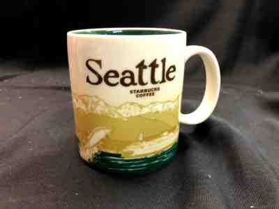 Starbucks City Mug Collector Series Seattle 2011 16oz Ceramic Coffee Mug Cup! - Sold on eBay Nov, 24th 2018 for $39.95