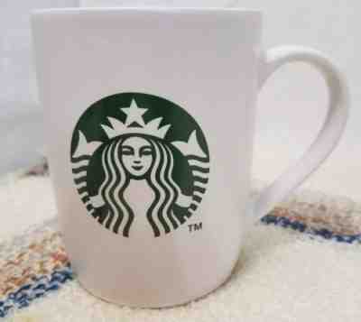 2011 STARBUCKS 16 Fl. Oz. Mermaid Coffee Mug Cup Siren Logo Green and White - Sold on eBay Nov, 24th 2018 for $4.00