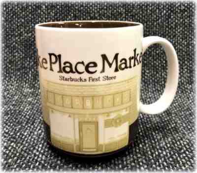 Starbucks 2011 Pike Place Market 16 Oz Coffee Tea Collector Series Mug - Sold on eBay Nov, 10th 2018 for $20.00