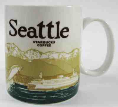 Starbucks Seattle WA Mug Global Icon Collector City Series Space Needle 2011  - Sold on eBay Nov, 10th 2018 for $24.99