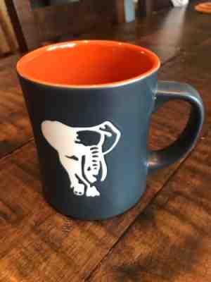 STARBUCKS Coffee 2011 Elephant Mug Kenya Blend Matte Black Laser Etched New Bone - Sold on eBay Nov, 7th 2018 for $20.00
