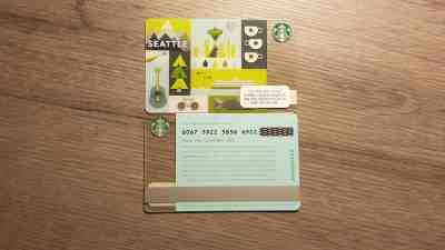Starbucks SEATTLE Panels 2011 gift card collectible NO VALUE - Sold on eBay Nov, 6th 2018 for $27.00