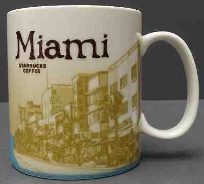 2011 Starbucks MIAMI 16 oz Coffee Cup Mug Florida City - Sold on eBay Nov, 5th 2018 for $24.99