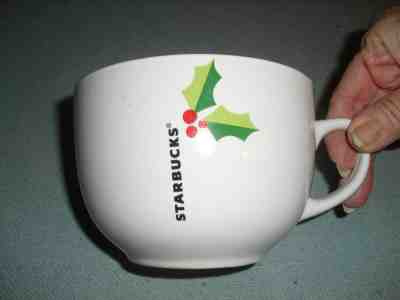 Starbucks Coffee Christmas Mug / Soup bowl 21.9 oz. 2011 - Sold on eBay Nov, 5th 2018 for $4.99