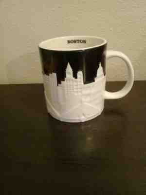 Starbucks 2012 Collector Series Boston Skyline 16 Oz Relief Coffee Mug  - Sold on eBay Nov, 24th 2018 for $17.99